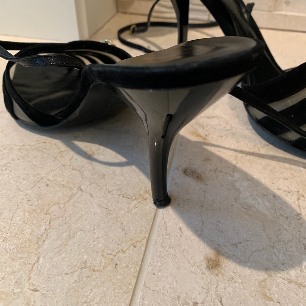 DELMAN Pumps Ankle Straps worn one time SALE - Picture 3 of 3